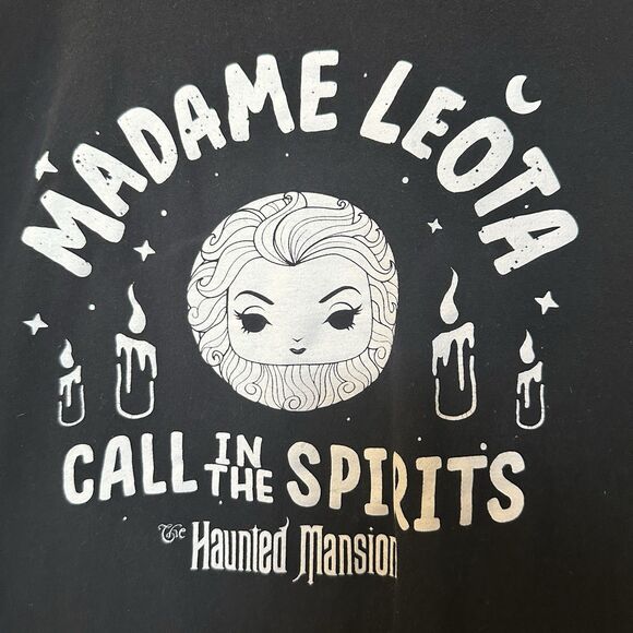 DISNEY FUNKO MADAME LEOTA Call in the Spirits HAUNTED MANSION Short Sleeve SZ M - Picture 2 of 4